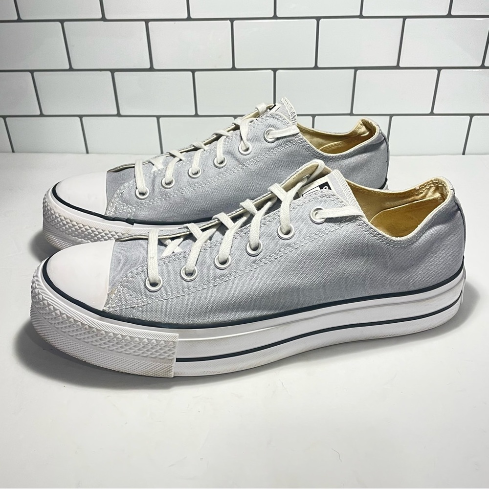 Converse Gray and White Women's Sneakers